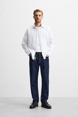 TEXTURED STRIPE SHIRT