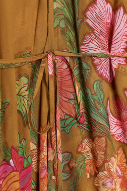 ZW COLLECTION FLORAL OVERSIZE DRESS - Zara фото 7