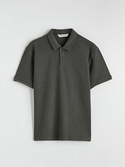 Standart Fit Polo Yaka Erkek Ti??rt