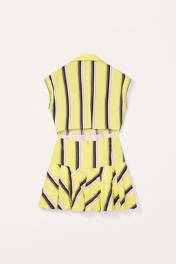 LIMITED EDITION STRIPED PUFF DRESS - Zara фото 6