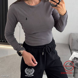 лонгслив женский однотонный - Bruno фото 6