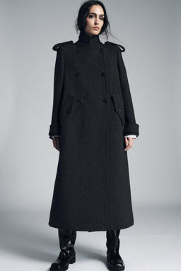 ZW COLLECTION LIMITED EDITION LONG WOOL COAT