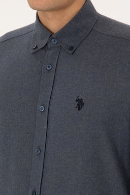 Erkek A__k Lacivert Uzun Kollu G_mlek - U.s. polo assn фото 7