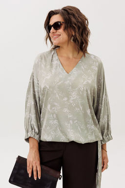 Блуза ANELLI 1662 Нефритовый свет  фото 9
