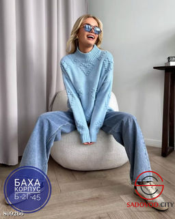 Свитер вязаный женский - Bruno фото 5