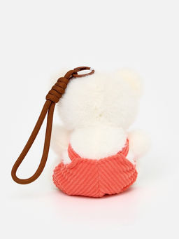 Мягкая игрушка на подвесе «Мишка в очках» 12 см