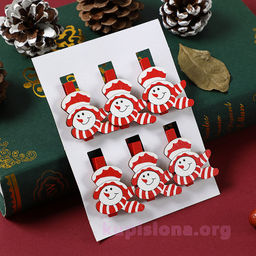 Набор прищепок Новогодние - Купи слона фото 3