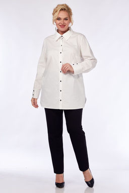Рубашка Элль стиль 2243а молоко  фото 4