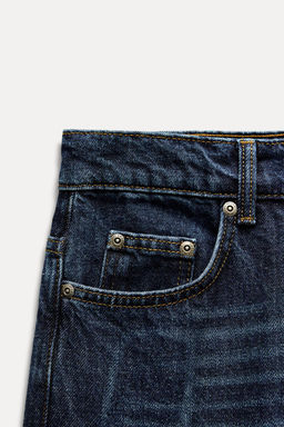 ZW COLLECTION STRAIGHT-LEG MID-RISE JEANS - Zara фото 8