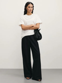 Футболка с декоративными бусами / Zarina  фото 2