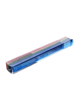 Цена за 10 шт. Линейка пластиковая Calligrata, 30 см, прозрачная, МИКС