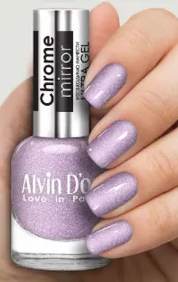 Alvin Dor (ADN-63) Лак д/н Chrome mirror тон 6304 св. фиолетовый (12)