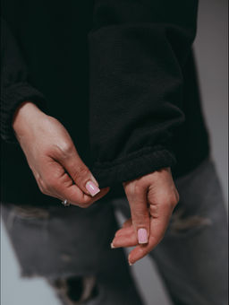 Брамея свитшот женский (черный) - Lovetex фото 7