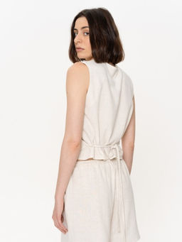 MY Жилет женский льняной МА109  фото 9