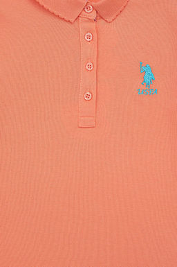 K_z _ocuk Somon Basic Polo Yaka Ti__rt