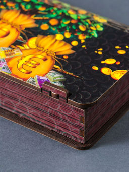 Купюрница "Денежное дерево" 19,5х11х3 см, вид 22