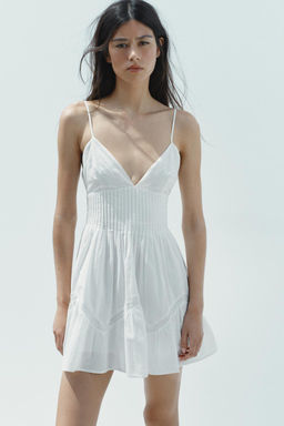 EMBROIDERED SHORT DRESS - Zara фото 2