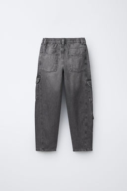 JEANS MULTICARGO / Gris - Zara фото 2