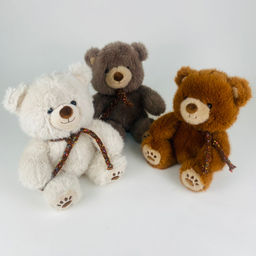 Мягкая игрушка Мишка в шарфе 27 см (арт. 22116/27)