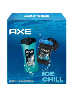 AXE набор АЙС ЧИЛЛ (део-стик 50мл + гель д/душа 250мл)