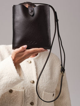 Кожаная сумка кросс-боди Leya DBR 30919 темно-коричневый фото 5