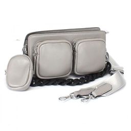 Сумка женская натуральная кожа GU 2033-2573, 1отд, плечевой ремень, св, серый SALE SALE 239452 - Adelia фото 10