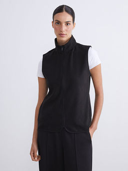 Dik Yaka Kad?n Polar Yelek