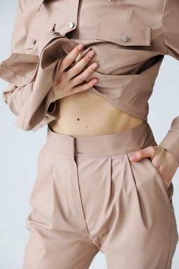 Брюки из искусственной кожи - Looklikecat фото 6