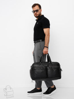 Сумка дорожная 708LZH black Heanbag  в Новосибирске