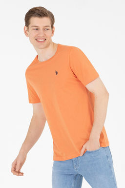 U. S. Polo Assn Мужская футболка Brick Basic с круглым вырезом