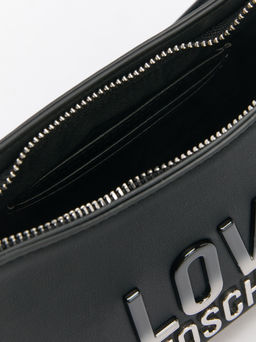 Женская сумка на плечо LOVE MOSCHINO PRISM Артикул 4459563, черный  фото 5