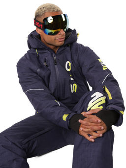 Комбинезон A-89033 Темно-синий