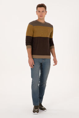 Erkek Camel Sweatshirt - U.s. polo assn фото 4