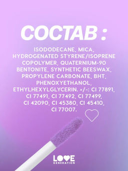 Love Generation Матовые жидкие тени для век Nirvana тон 06 сиреневый  фото 10