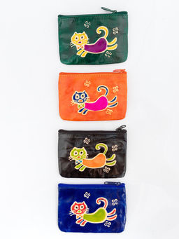 Кошелек под мелочь Кот №0712/2 уп/4шт