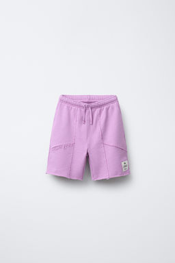STRAIGHT-FIT SURF WASH BERMUDA SHORTS