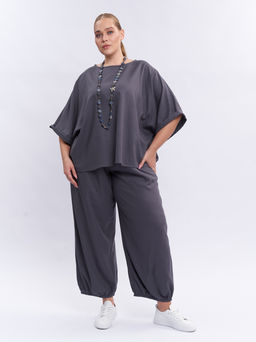 Блузка льняная TBL06252GRY23 - Артесса фото 2