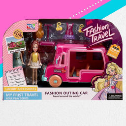 Игровой набор Модное путешествие: трейлер для путешествий, аксессуары, куклы, МИКС - Simaland фото 9