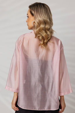 Блузка 4438/07/Розовый - Rise фото 4