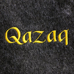 Цена за 2 шт. Шапка для бани с вышивкой "Qazaq" серая