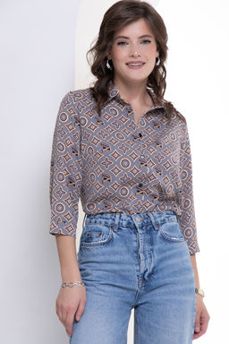 Рубашка Жаклин офис (стильная) - Diolche фото 2