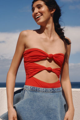 Falda circular en denim - H&m фото 3