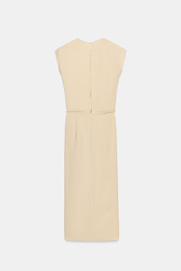 VESTIDO MIDI VOLANTES ZW COLLECTION / Crudo medio - Zara фото 8