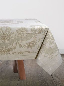 Скатерть Премиум Подарочная 150*150 см. п/лен - Лен поволжья фото 2