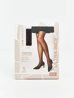 5 Denye Ultra ?nce Parlak Kad?n K?lotlu ?orap