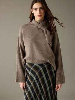 ?al Yaka Kad?n Triko Kazak