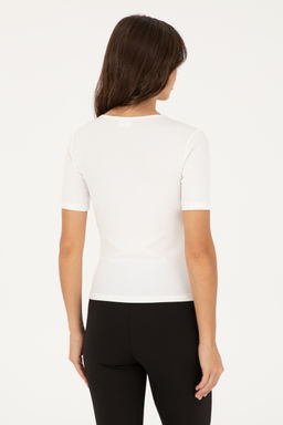 U. S. Polo Assn / Женская белая футболка - U.s. polo assn фото 11