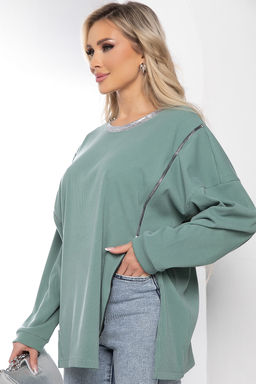 Джемпер Мэйт (мята) Б8591 - Lt collection фото 5