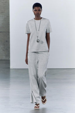 HEAVY COTTON T-SHIRT - Zara фото 43