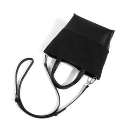 Женская сумка, замша/кожа, MIRONPAN 521215 Черный